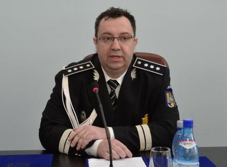 Adrian Bucur, numit adjunct al şefului Poliţiei Bihor, în locul lui Ioan Brîndaş